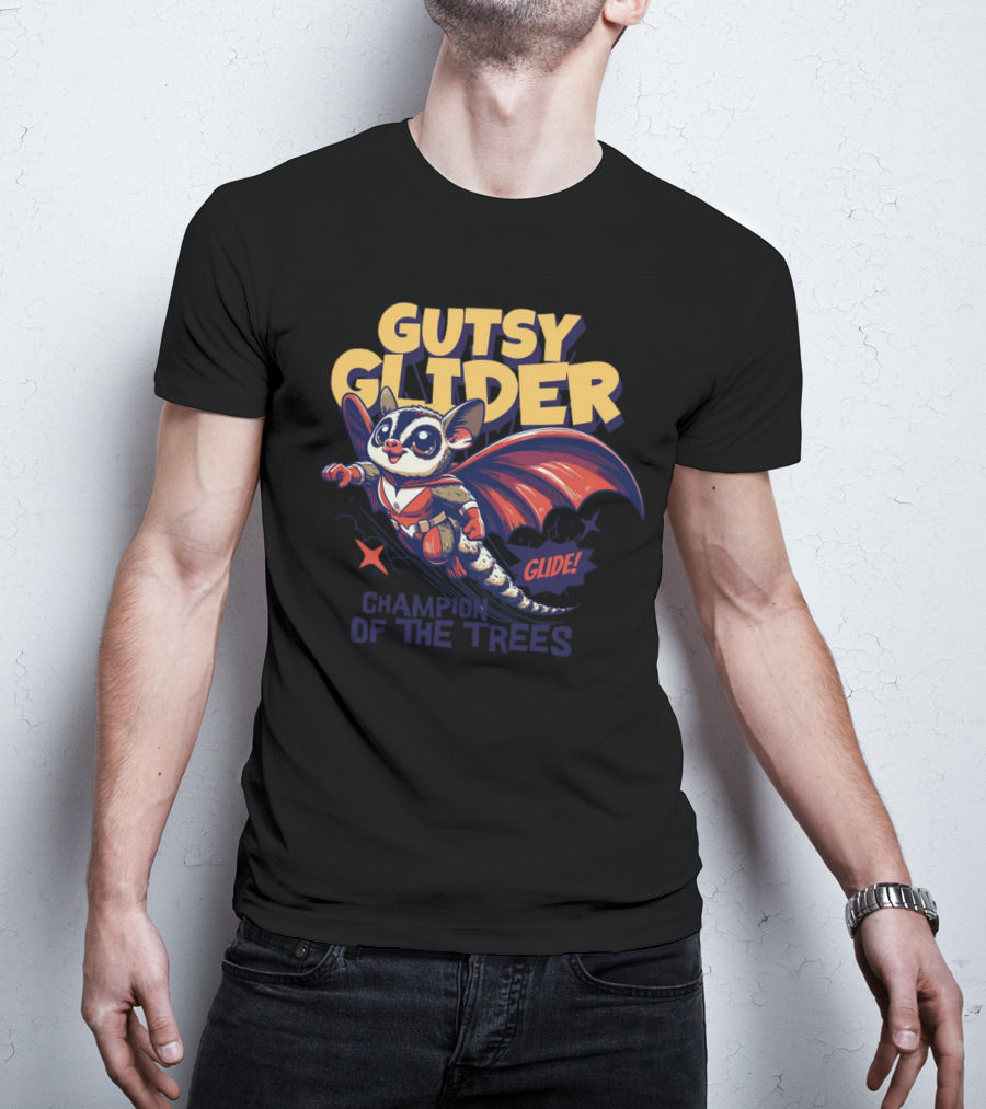 Gutsy Glider Glide Champion Of The Trees T-Shirt