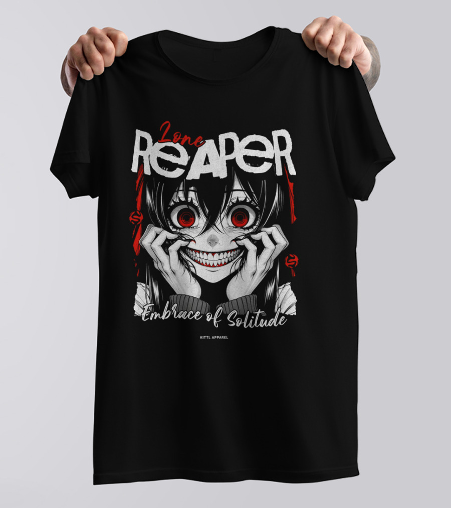 Lone Reaper Embrace Of Solitude Kittl T-Shirt
