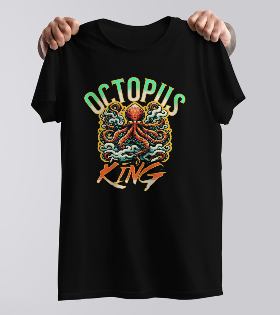 Octopus King Gaming Squad T-Shirt