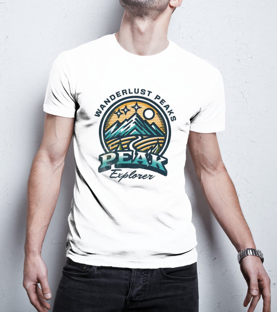 Wanderlust Peaks Peak Explorer T-Shirt