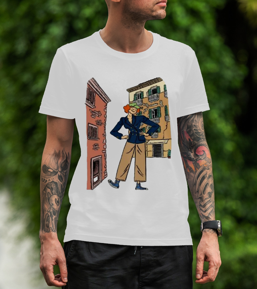 Dick Carroll X Roy Roger’s Positano Chic Casual Stroll T-Shirt
