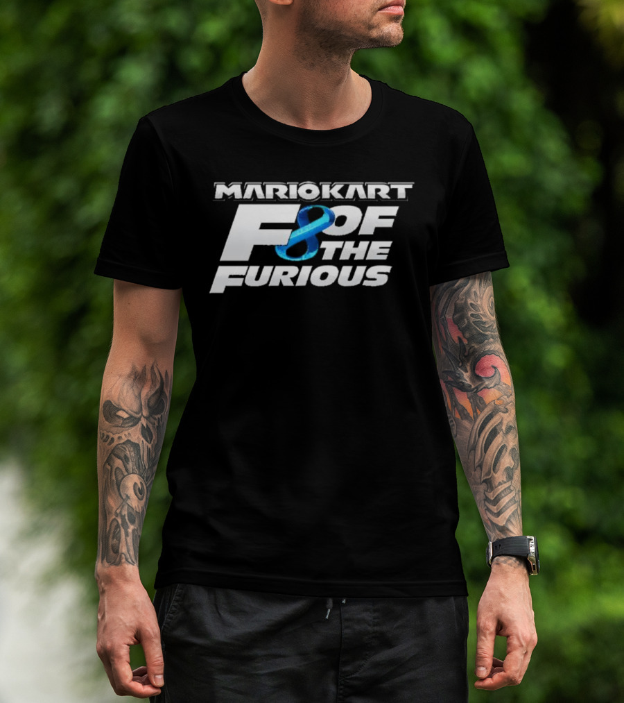 MarioKart F8 Of The Furious Crossover Racing Adventure T-Shirt