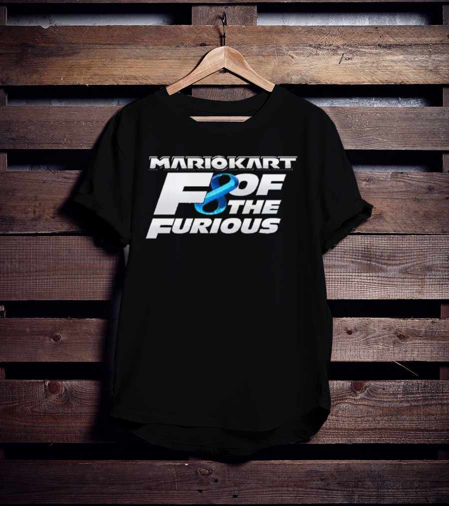 MarioKart F8 Of The Furious Crossover Racing Adventure T-Shirt