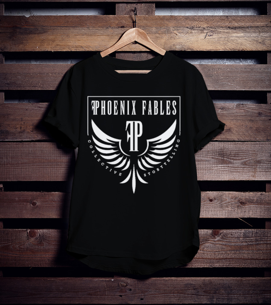 Phoenix Fables Collective Storytelling Winged Emblem T-Shirt