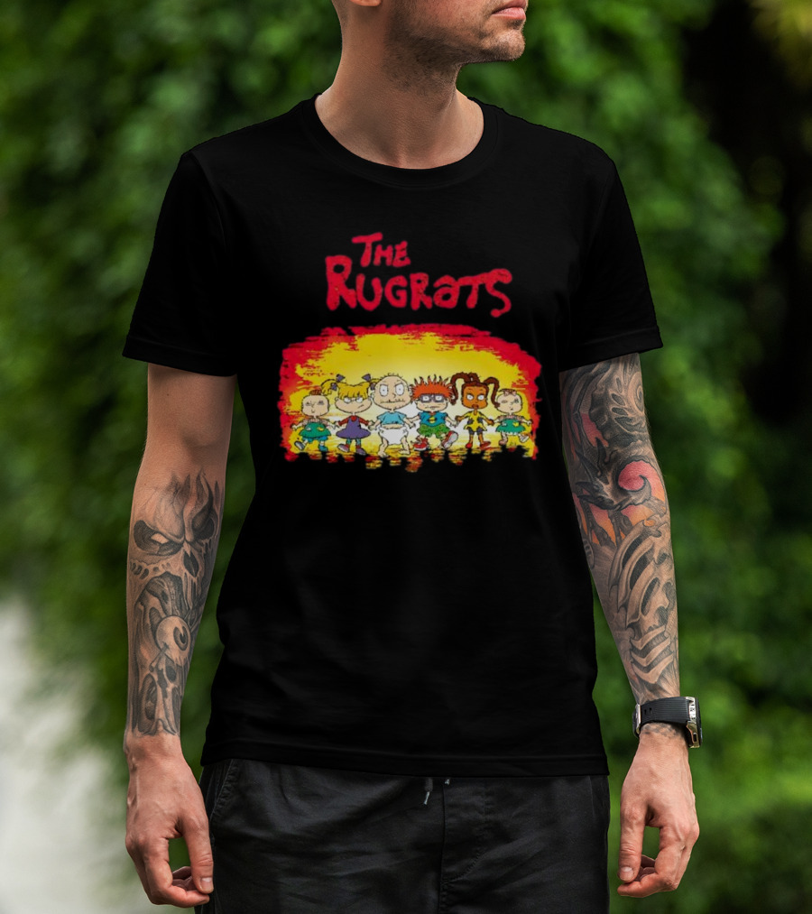 The Rugrats Characters X The Warriors Fusion T-Shirt