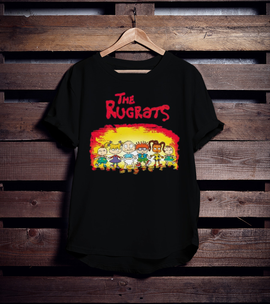The Rugrats Characters X The Warriors Fusion T-Shirt