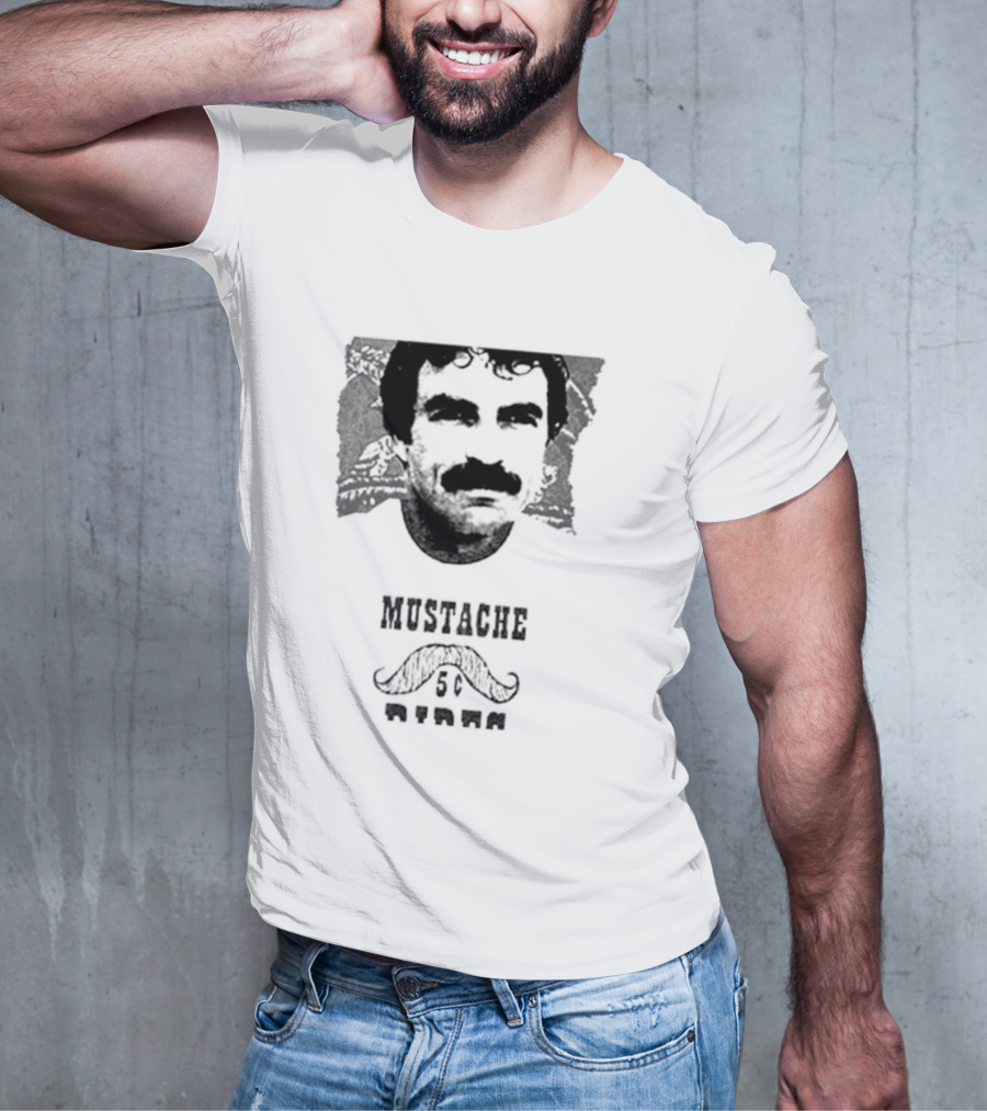 Tom Selleck Mustache Rides 5 Cents T-Shirt
