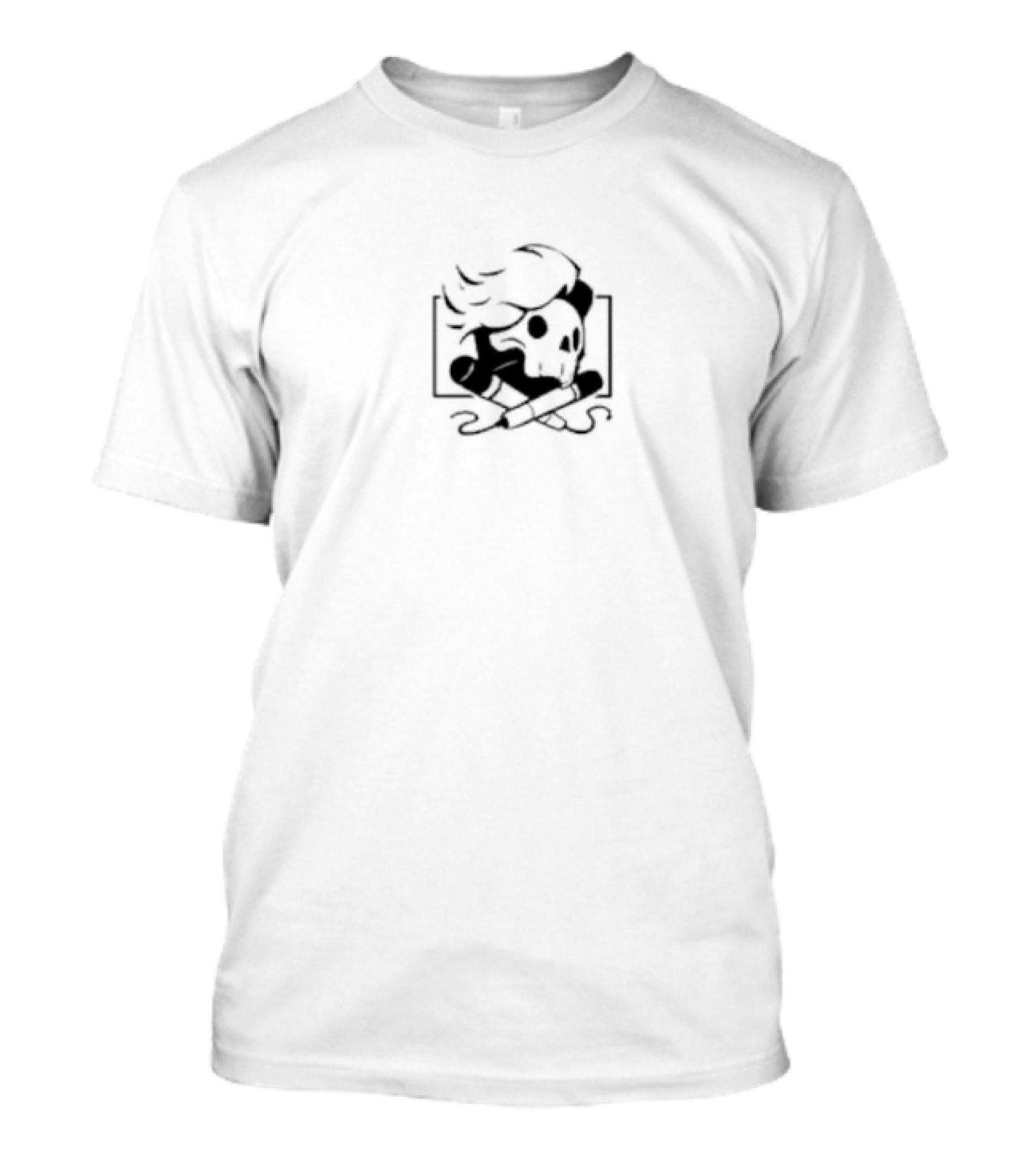 Rustage Pirate Skull And Crossbones Emblem T-Shirt