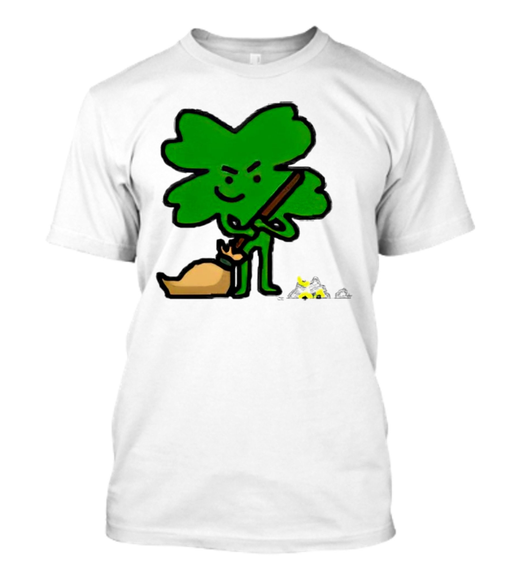 Boston Celtics Sweeping Shamrock Victory T-Shirt