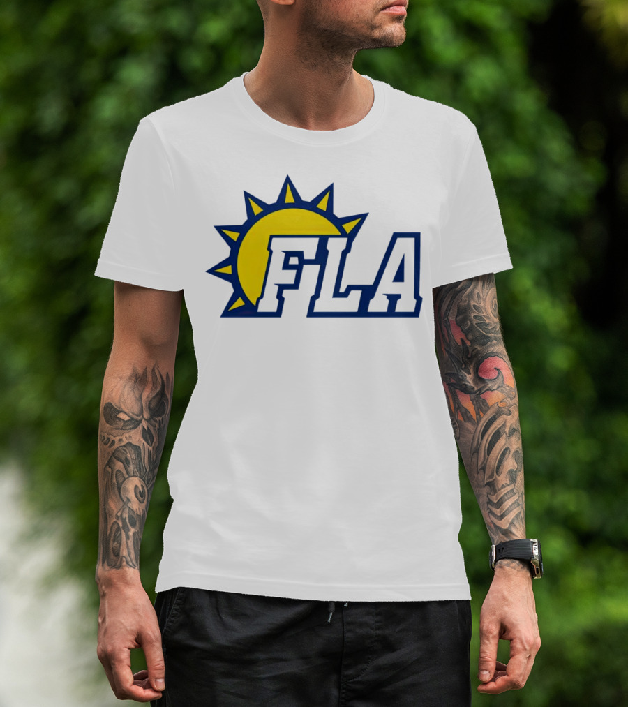 Florida Panthers Sunburst FLA T-Shirt