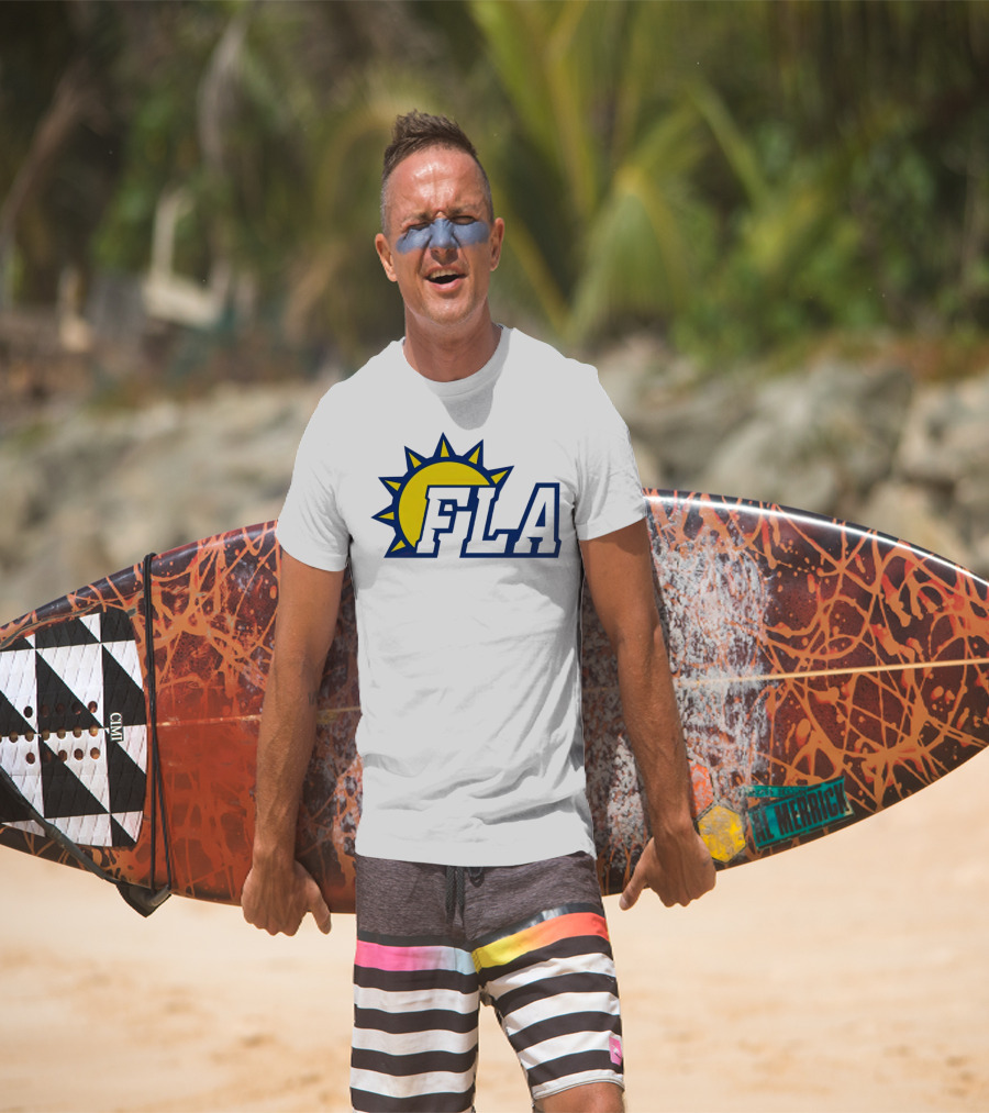 Florida Panthers Sunburst FLA T-Shirt