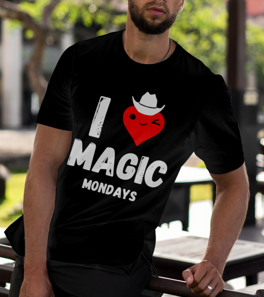 I Heart Cowboy Magic Mondays T-Shirt