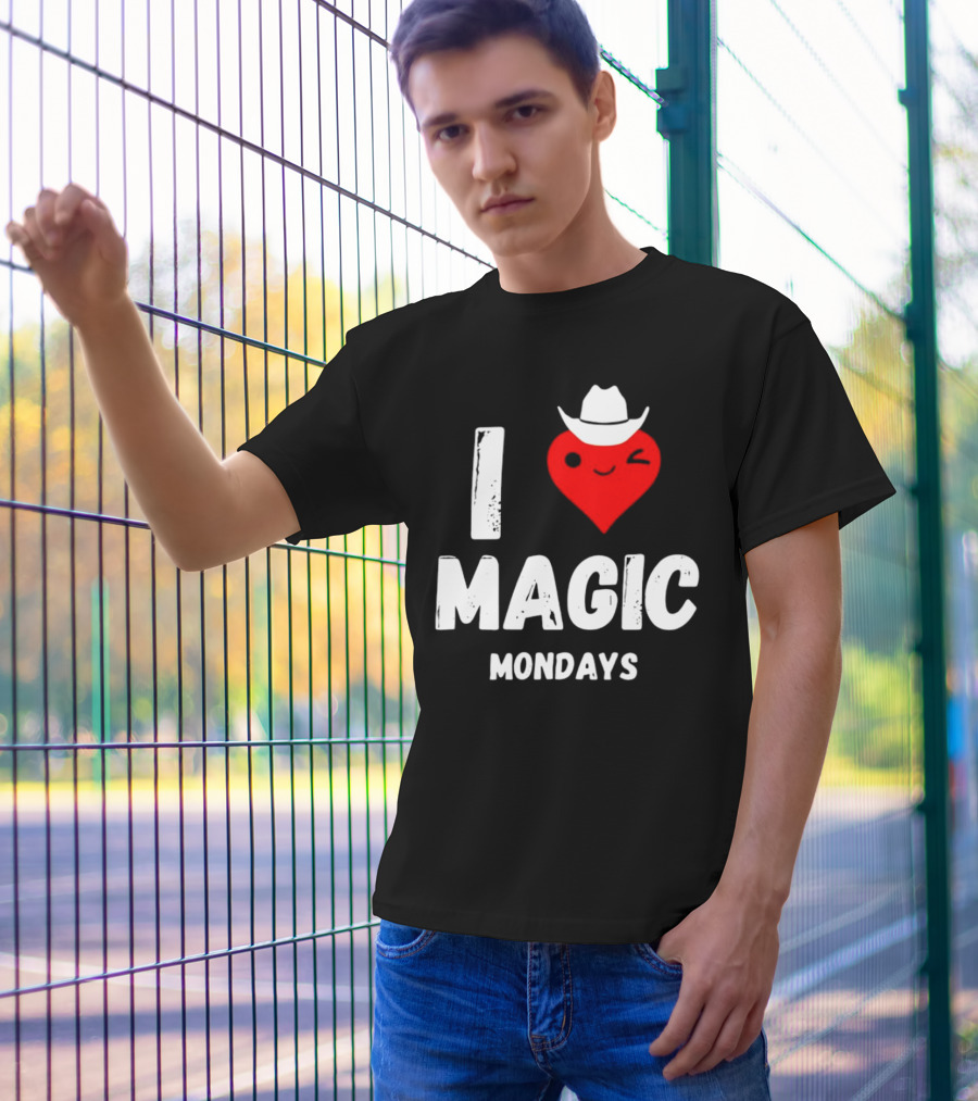 I Heart Cowboy Magic Mondays T-Shirt