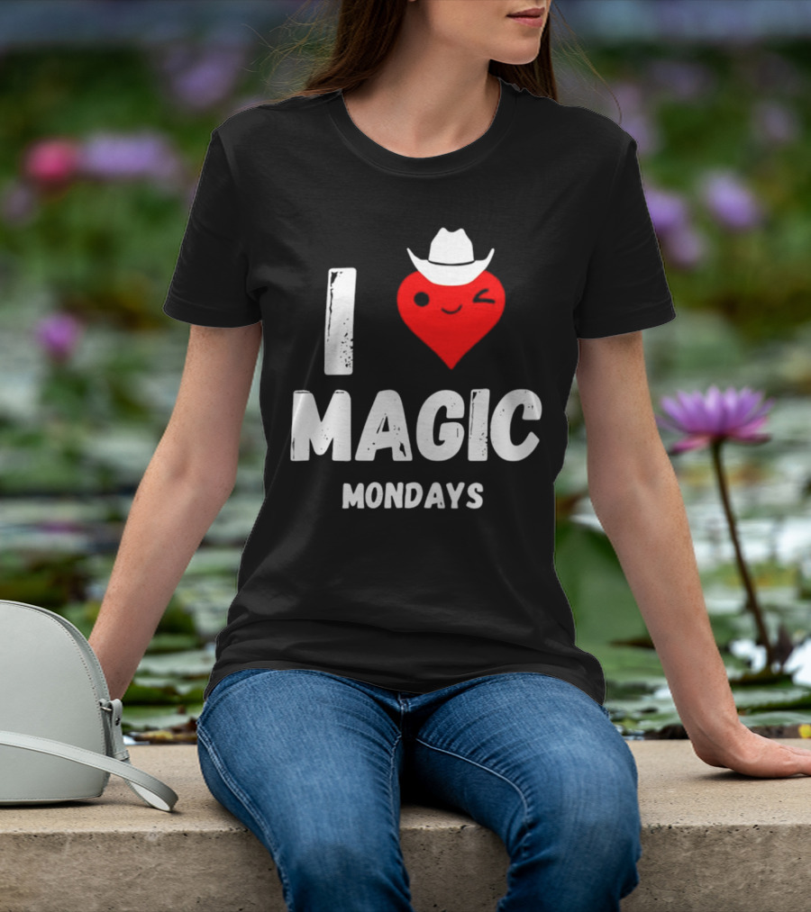 I Heart Cowboy Magic Mondays T-Shirt