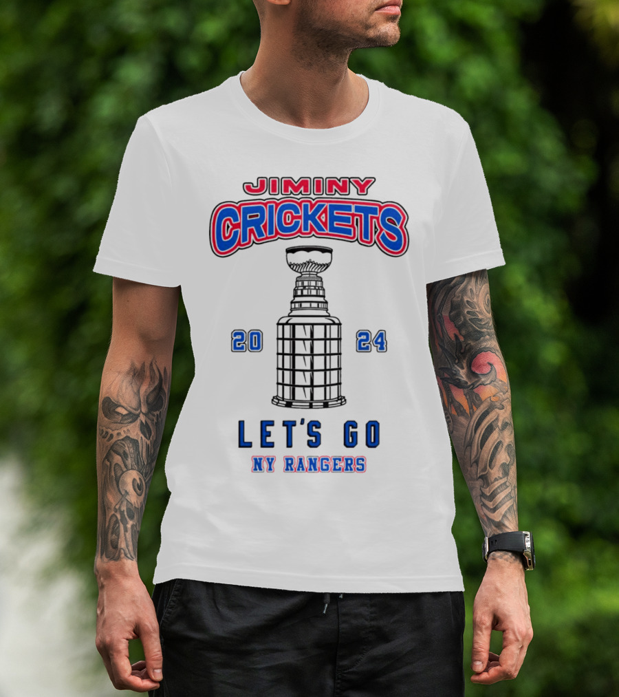 Jiminy Crickets Let's Go NY Rangers T-Shirt