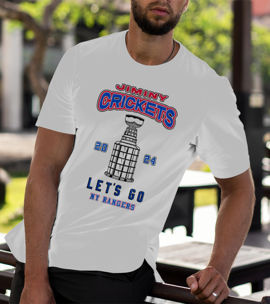 Jiminy Crickets Let's Go NY Rangers T-Shirt