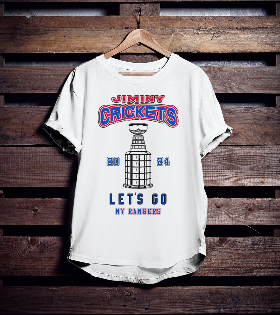 Jiminy Crickets Let's Go NY Rangers T-Shirt