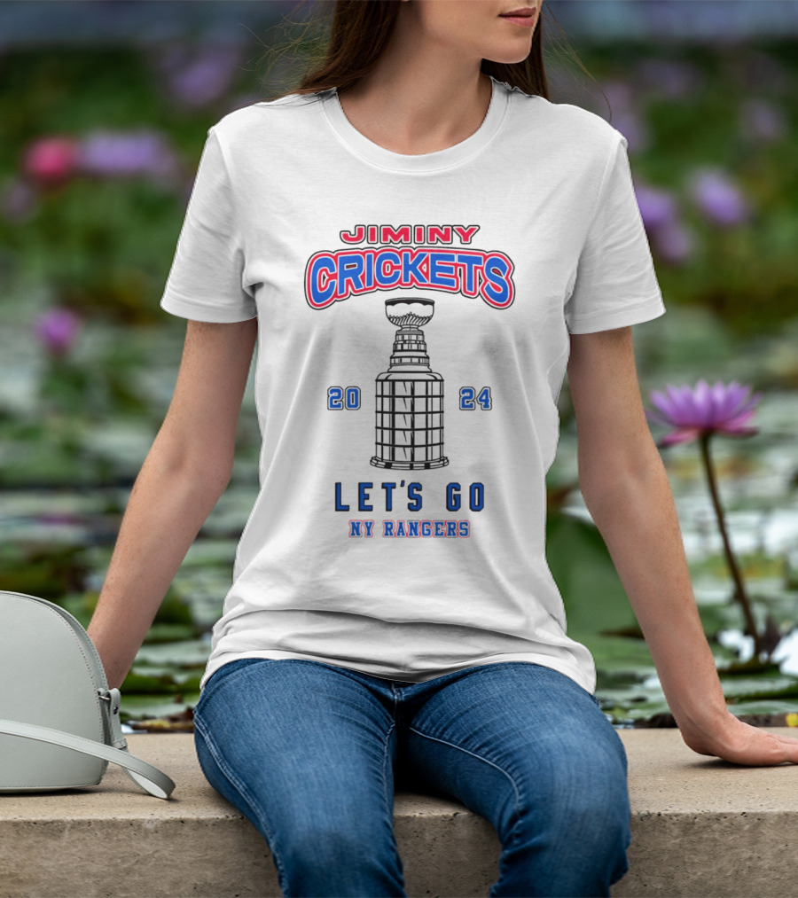 Jiminy Crickets Let's Go NY Rangers T-Shirt