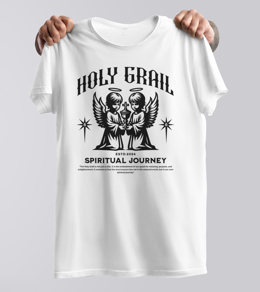 Holy Grail Spiritual Journey ESTD T-Shirt
