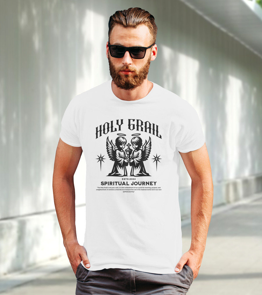 Holy Grail Spiritual Journey ESTD T-Shirt