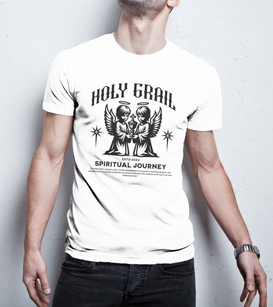 Holy Grail Spiritual Journey ESTD T-Shirt