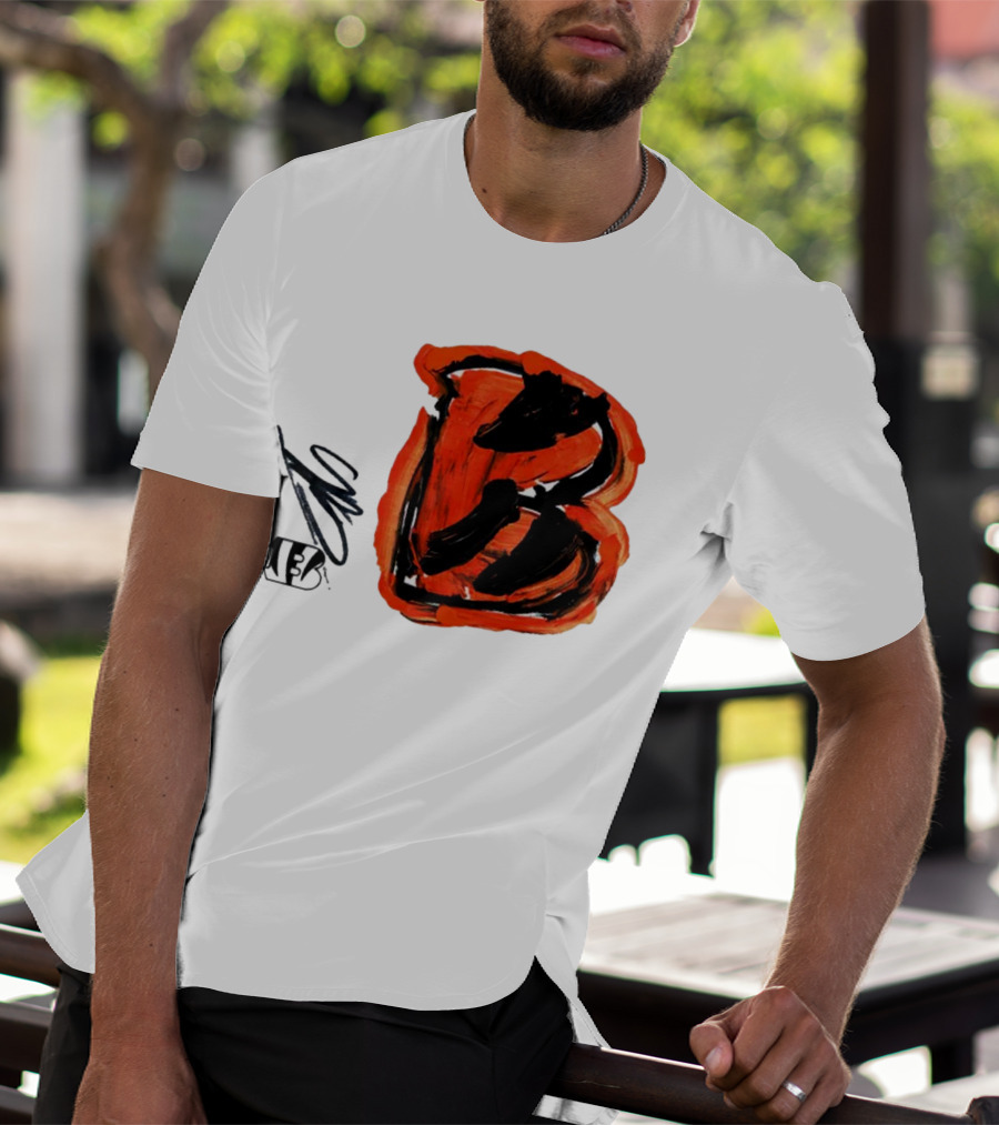 Rookies Cincinnati Bengals Bold Orange B T-Shirt