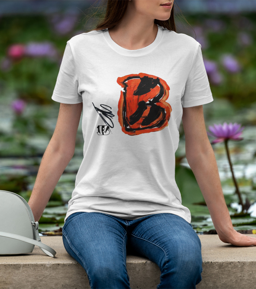 Rookies Cincinnati Bengals Bold Orange B T-Shirt
