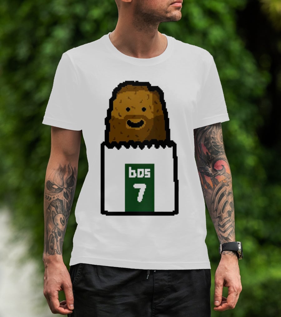 Jaylen Brown Celtics Hash Brown BOS 7 T-Shirt