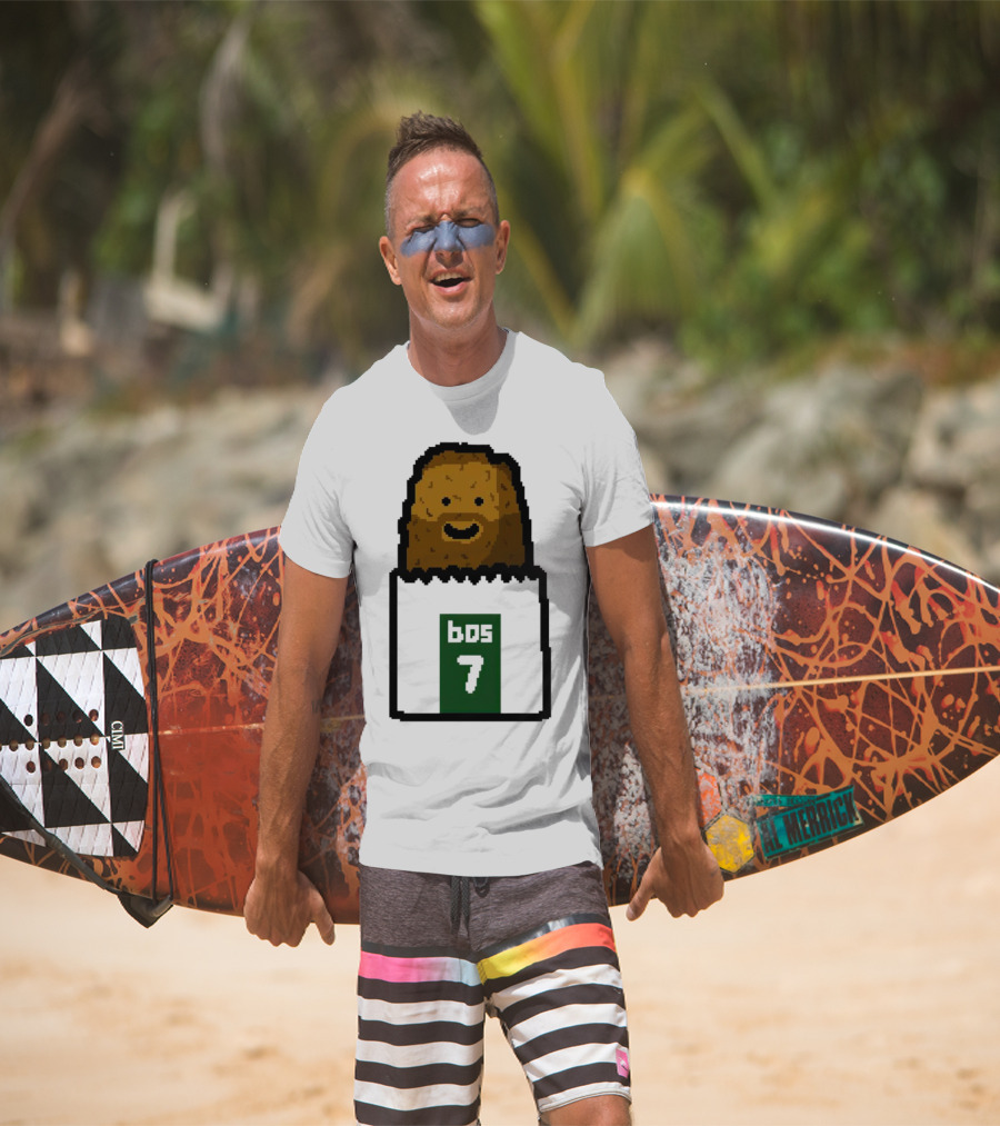 Jaylen Brown Celtics Hash Brown BOS 7 T-Shirt