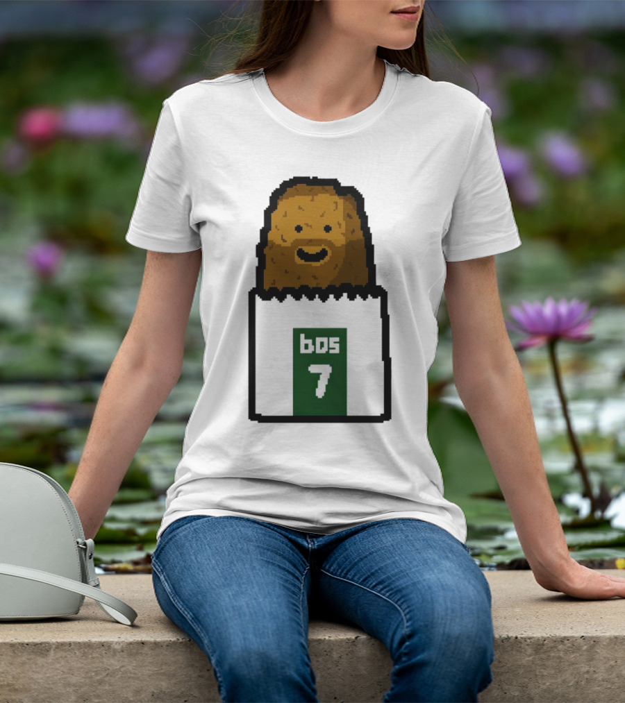 Jaylen Brown Celtics Hash Brown BOS 7 T-Shirt