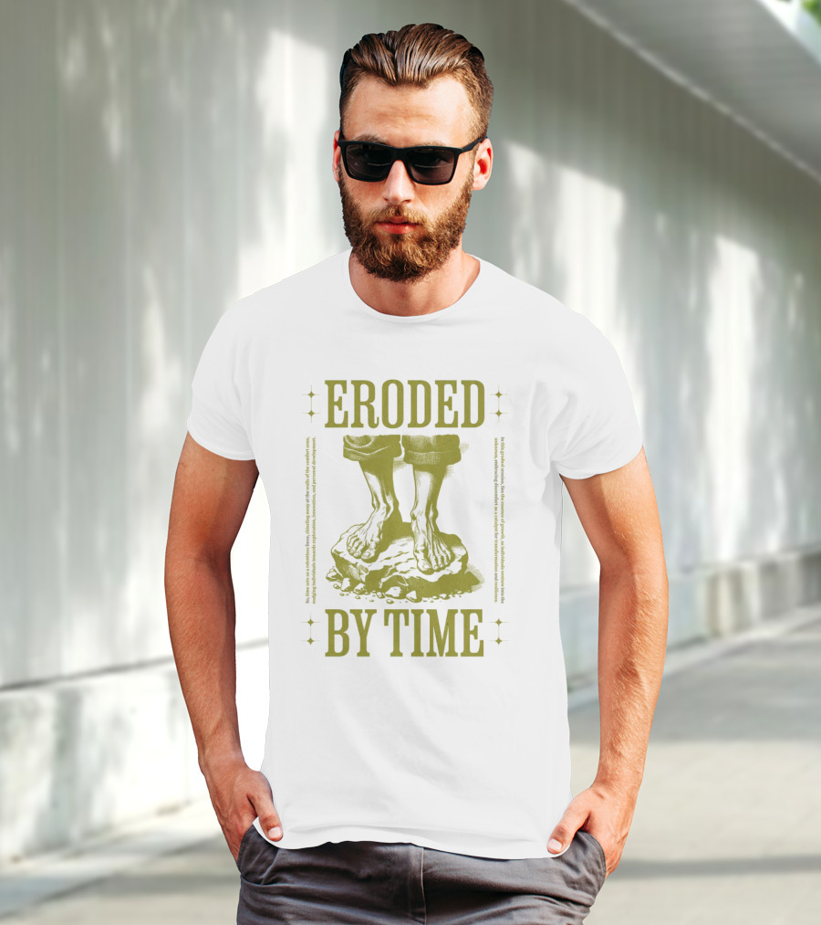 Eroded By Time Standing On Rock T-Shirt