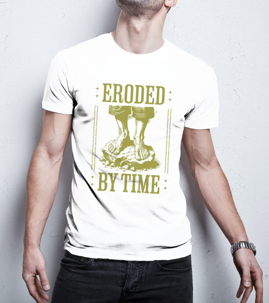 Eroded By Time Standing On Rock T-Shirt