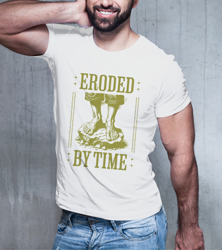 Eroded By Time Standing On Rock T-Shirt