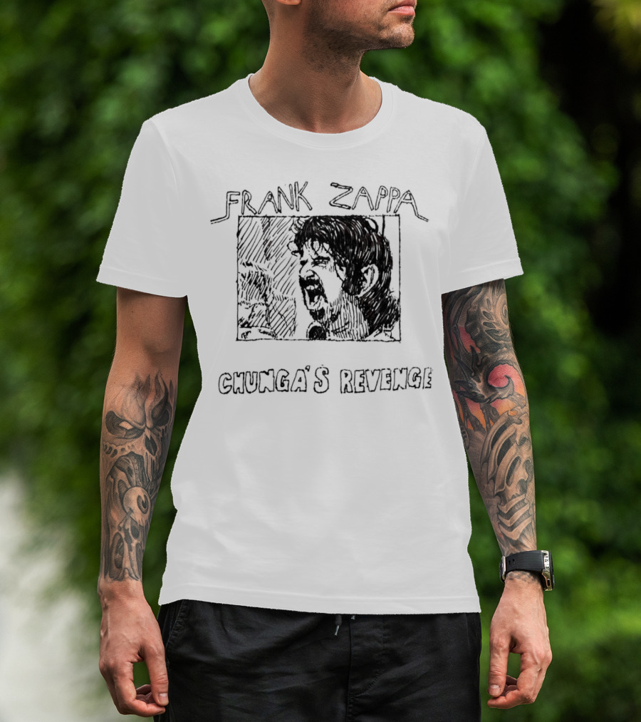 Frank Zappa Chunga’s Revenge Vintage Album T-Shirt