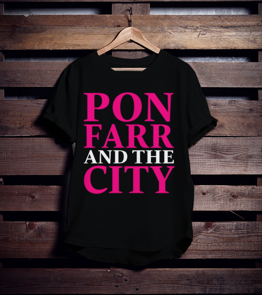 Pon Farr And The City Star Trek Parody Text T-Shirt