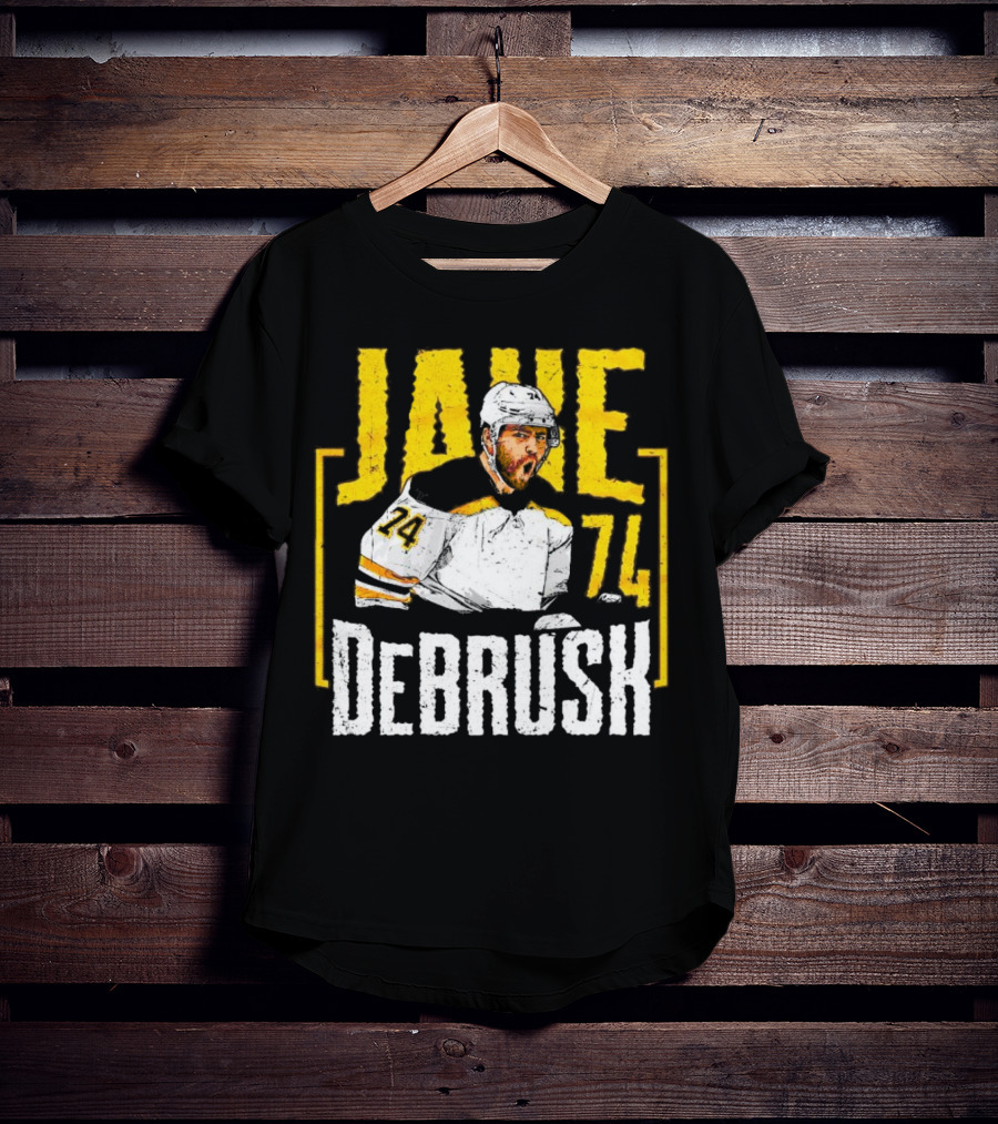 Jake DeBrusk 74 Boston Hockey Player T-Shirt