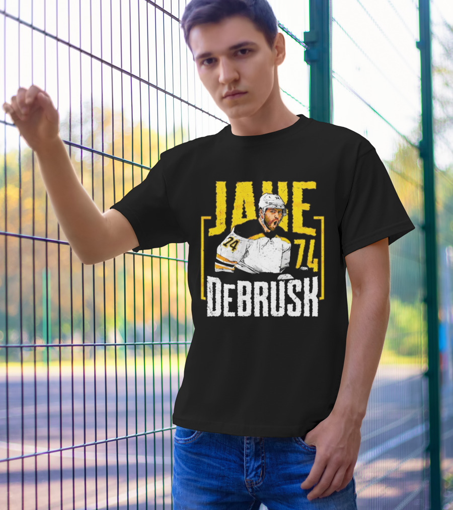 Jake DeBrusk 74 Boston Hockey Player T-Shirt