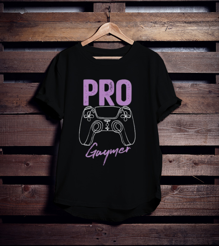 Realmonestore Pro Gaymer Gaming Controller T-Shirt
