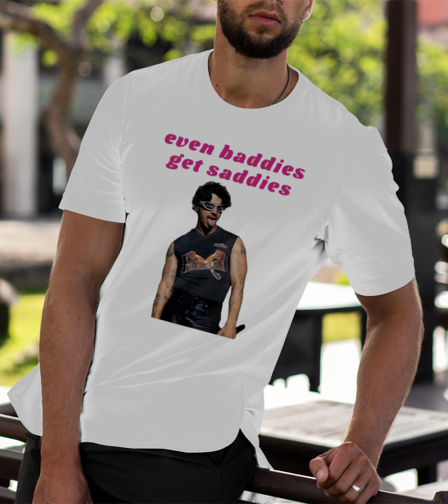 Joe Jonas Even Baddies Get Saddies Rocker T-Shirt
