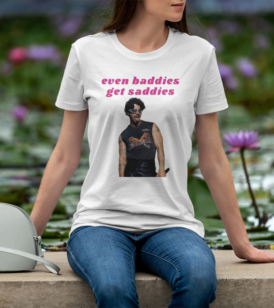 Joe Jonas Even Baddies Get Saddies Rocker T-Shirt