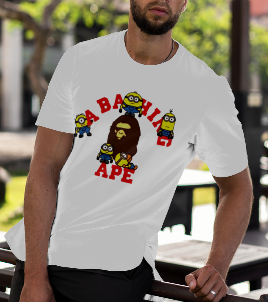 A Bathing Ape Minion Collaboration T-Shirt