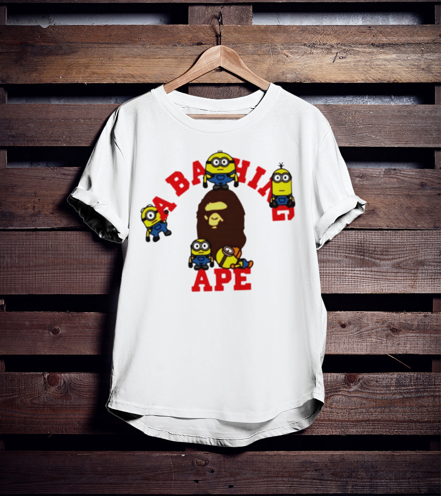 A Bathing Ape Minion Collaboration T-Shirt