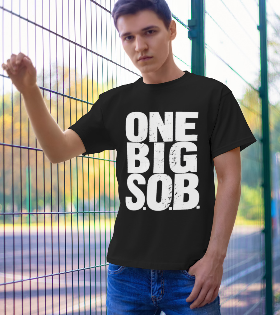 Braun Strowman One Big S.O.B T-Shirt