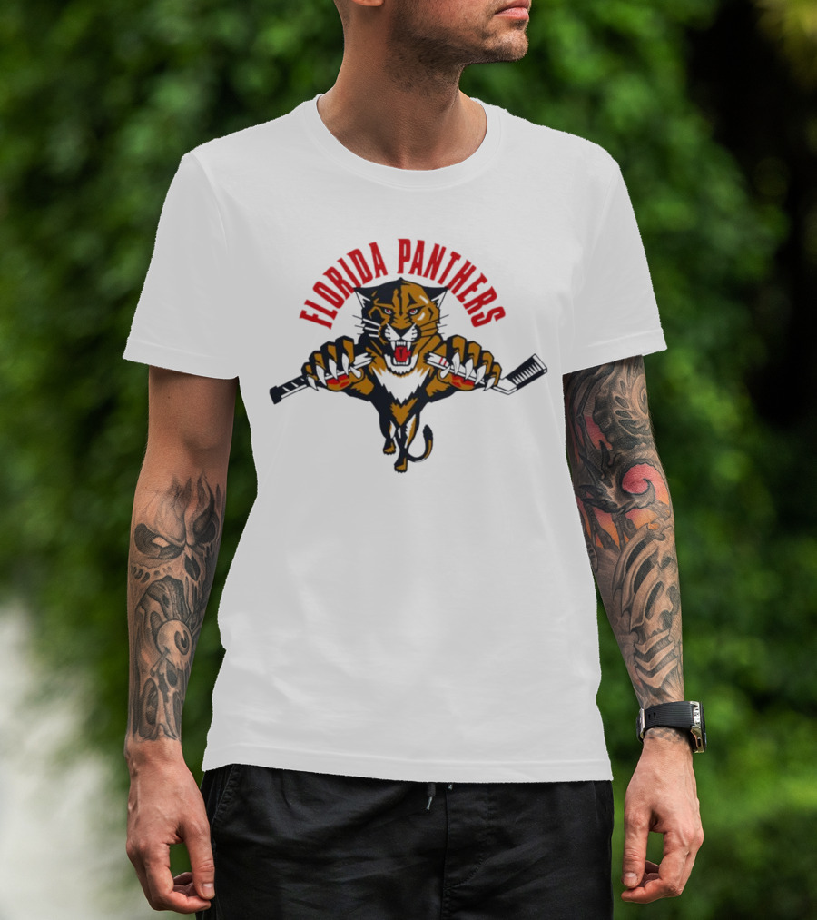 Florida Panthers Hockey Break The Stick Fierce T-Shirt