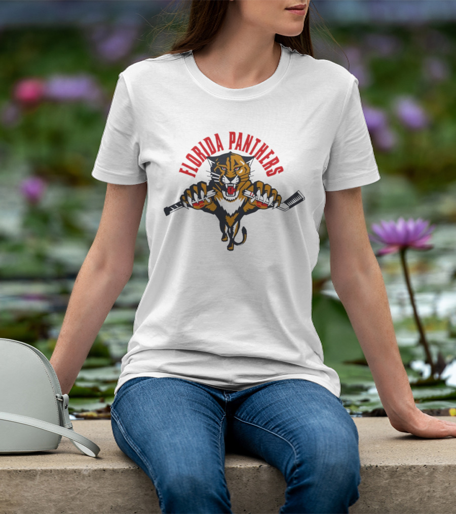 Florida Panthers Hockey Break The Stick Fierce T-Shirt