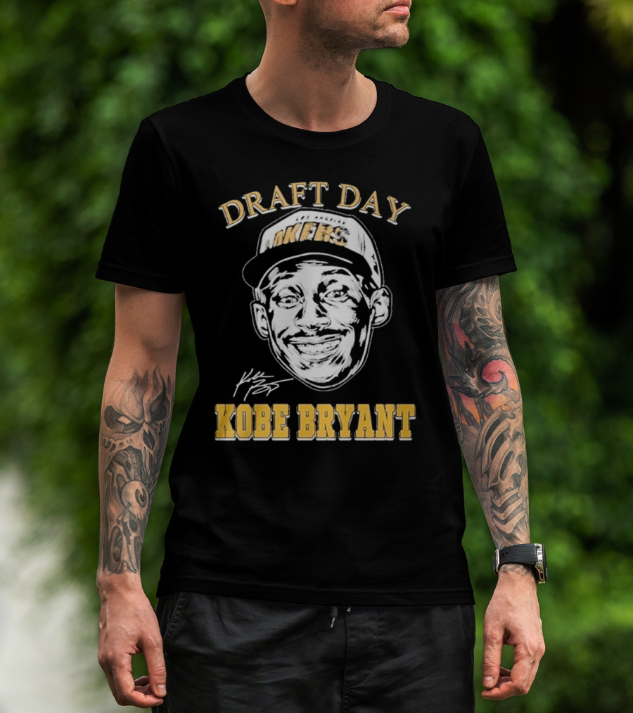 Kobe Bryant Draft Day Los Angeles Lakers T-Shirt