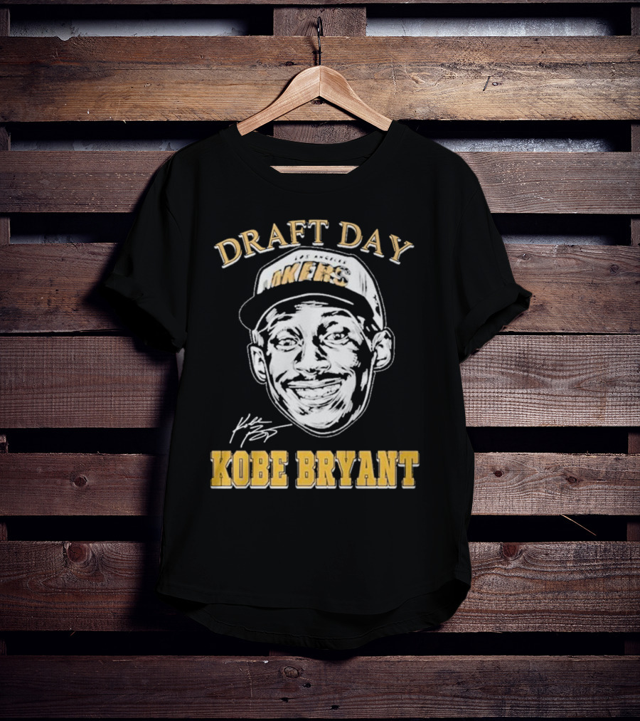 Kobe Bryant Draft Day Los Angeles Lakers T-Shirt
