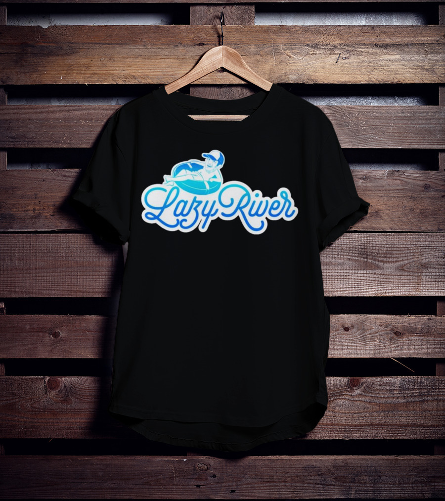 Lazy River Float Chill Relaxation Cartoon T-Shirt
