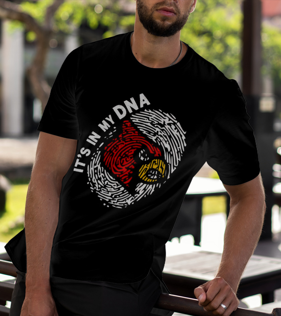 Louisville Cardinals It’s In My DNA Fingerprint T-Shirt