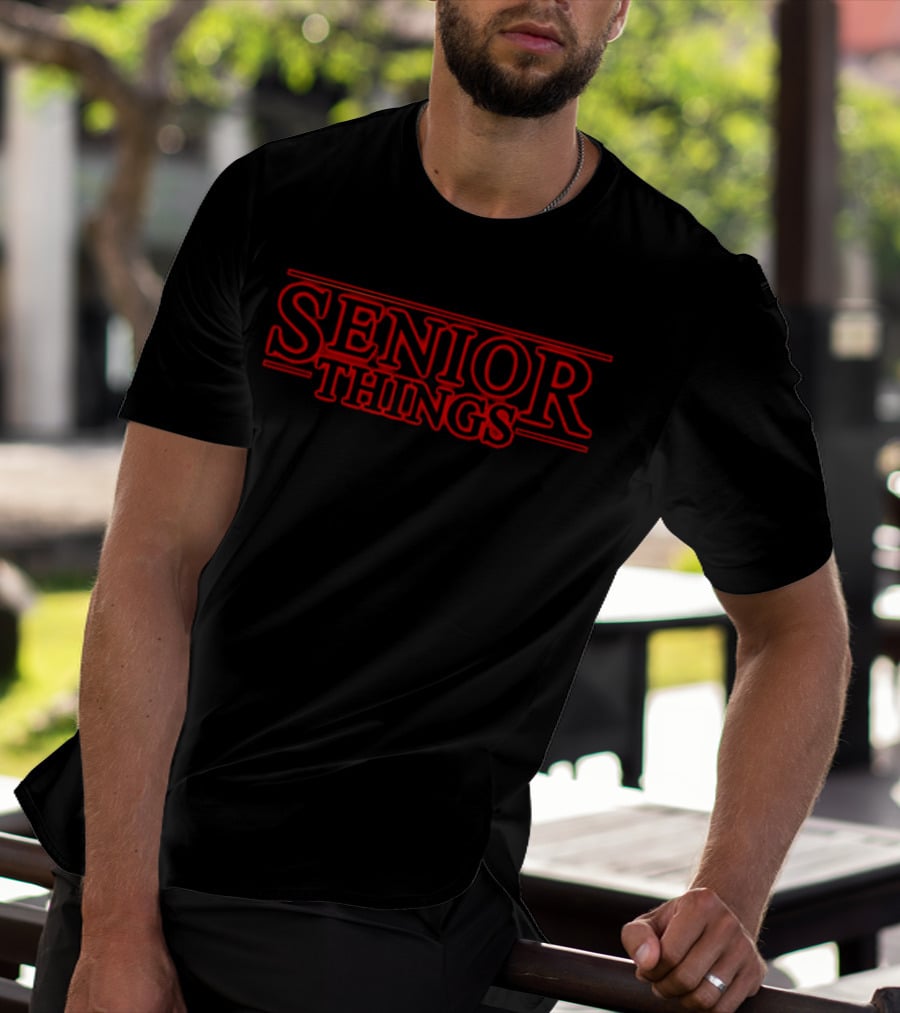 Senior Things Stranger Things Mashup T-Shirt